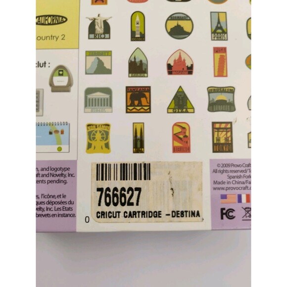 CRICUT CARTRIDGE - Destinations "Shapes" Cartridges Kit - Picture 15 of 16
